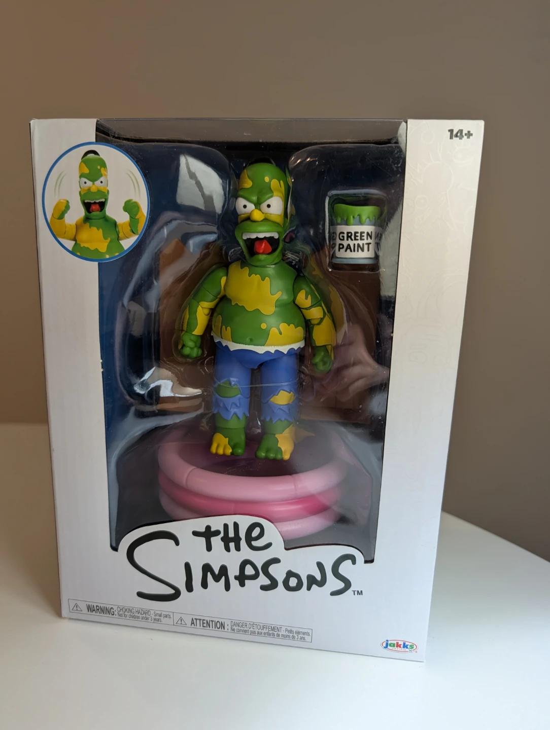 Jakks Pacific The Simpsons Furious Homer Premium 5"