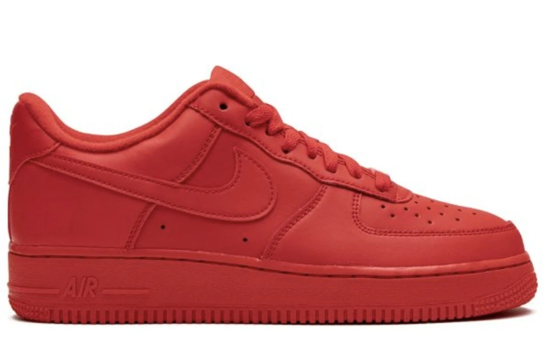 Nike Air Force 1 Low Red Sneakers - photo 2