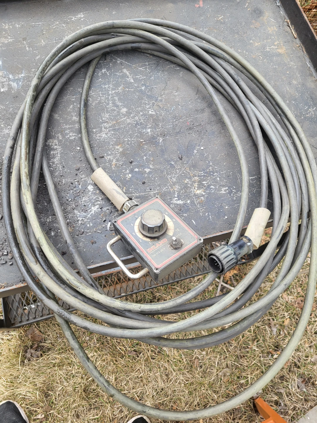 Miller Welder Remote Control with 14 pin connector.