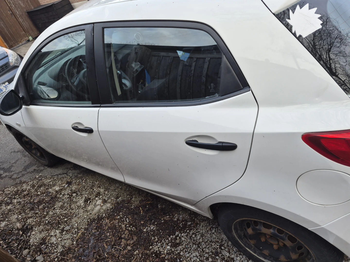 White Mazda 2 Hatchback - photo 3