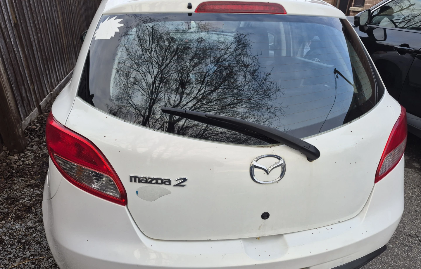 White Mazda 2 Hatchback - photo 4