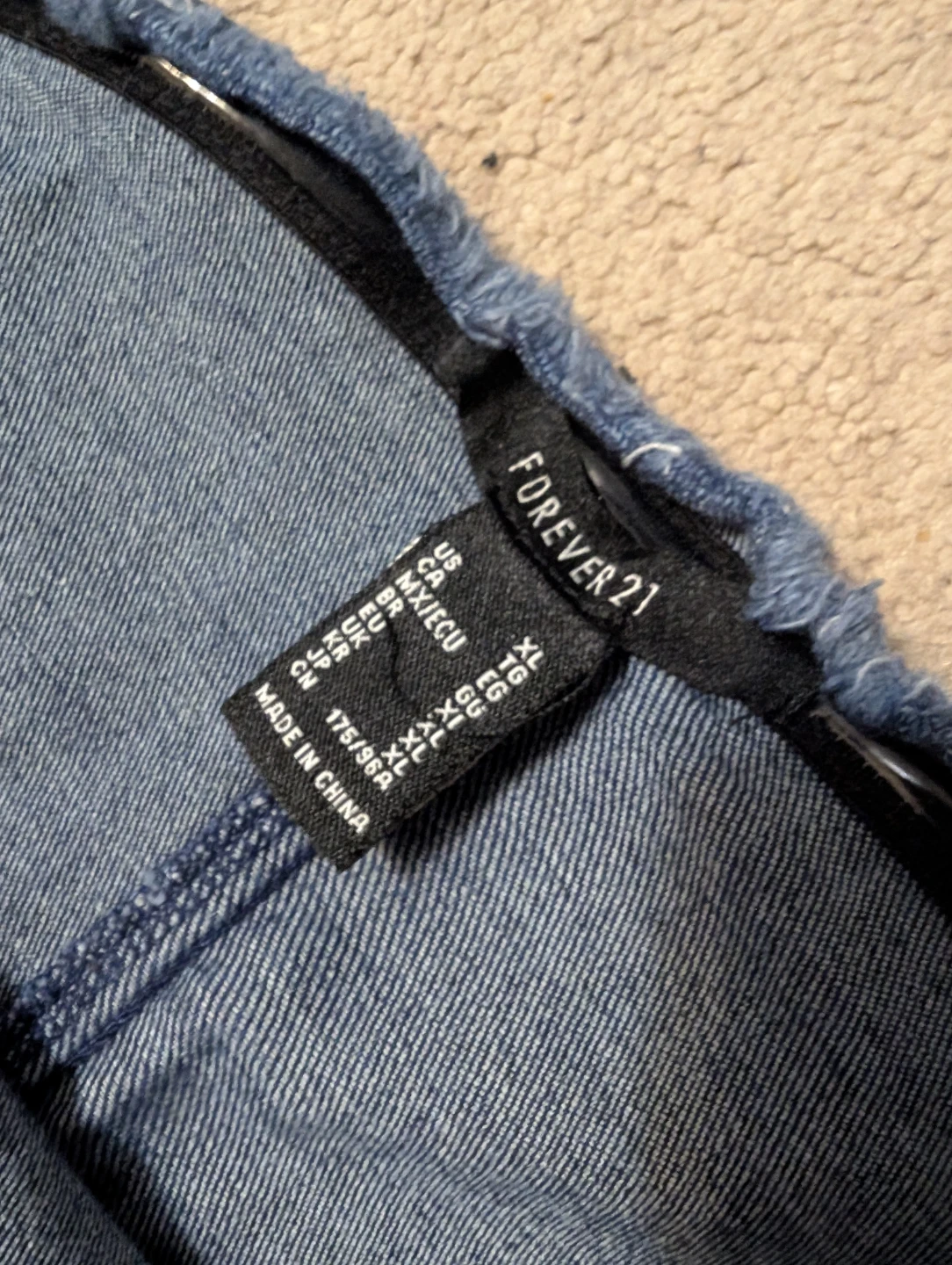 Forever 21 Denim Strapless Dress - photo 3