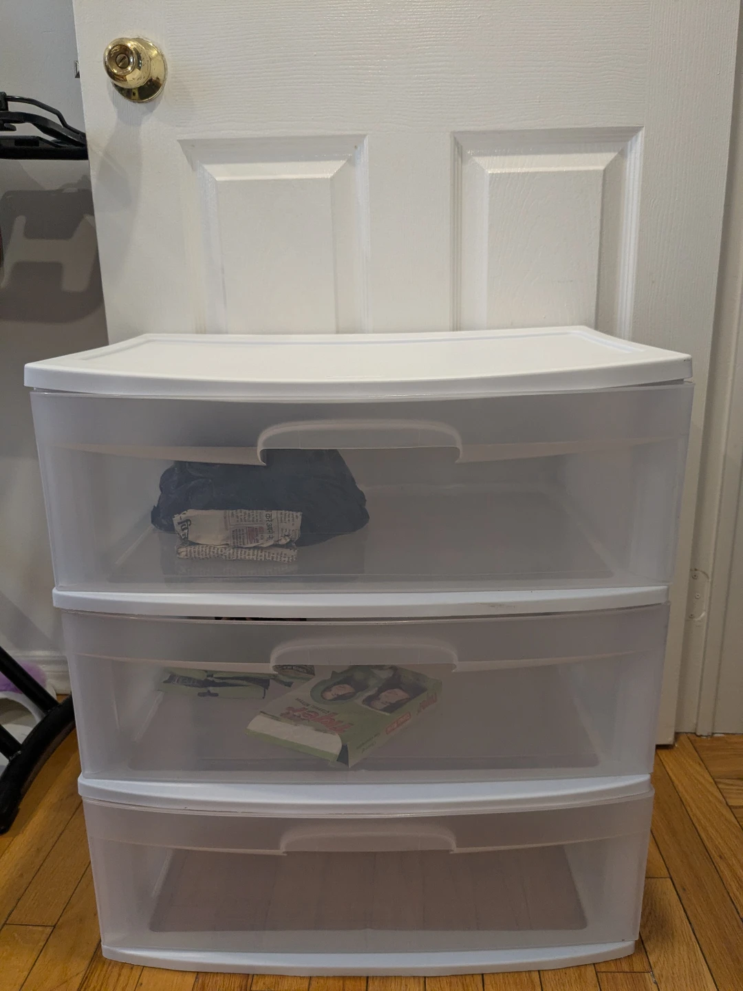 3-Drawer Plastic Storage Unit