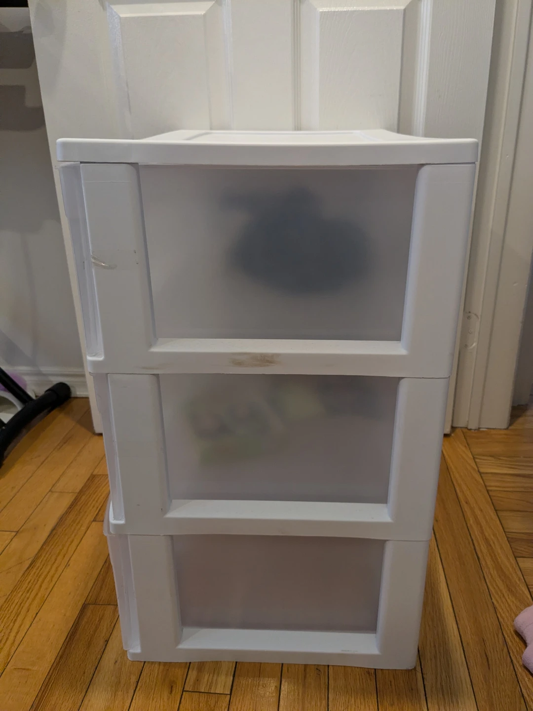 3-Drawer Plastic Storage Unit - photo 2