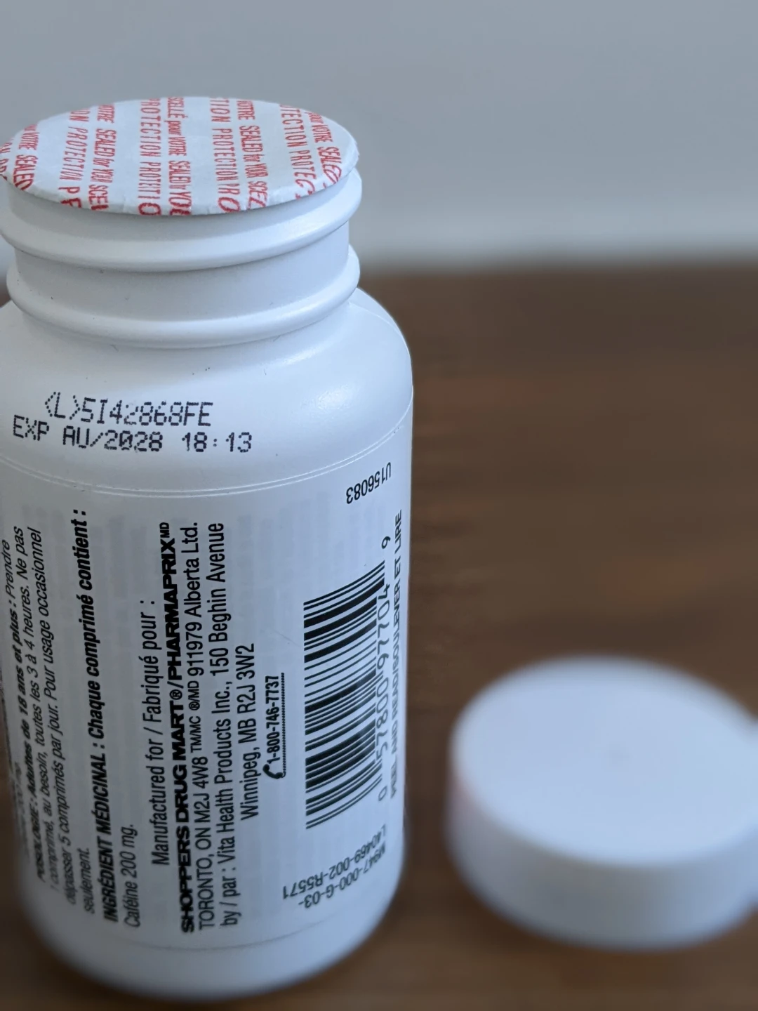 $5 (reg $12 with tax) Life Brand Caffeine Tabs 200mg - photo 3