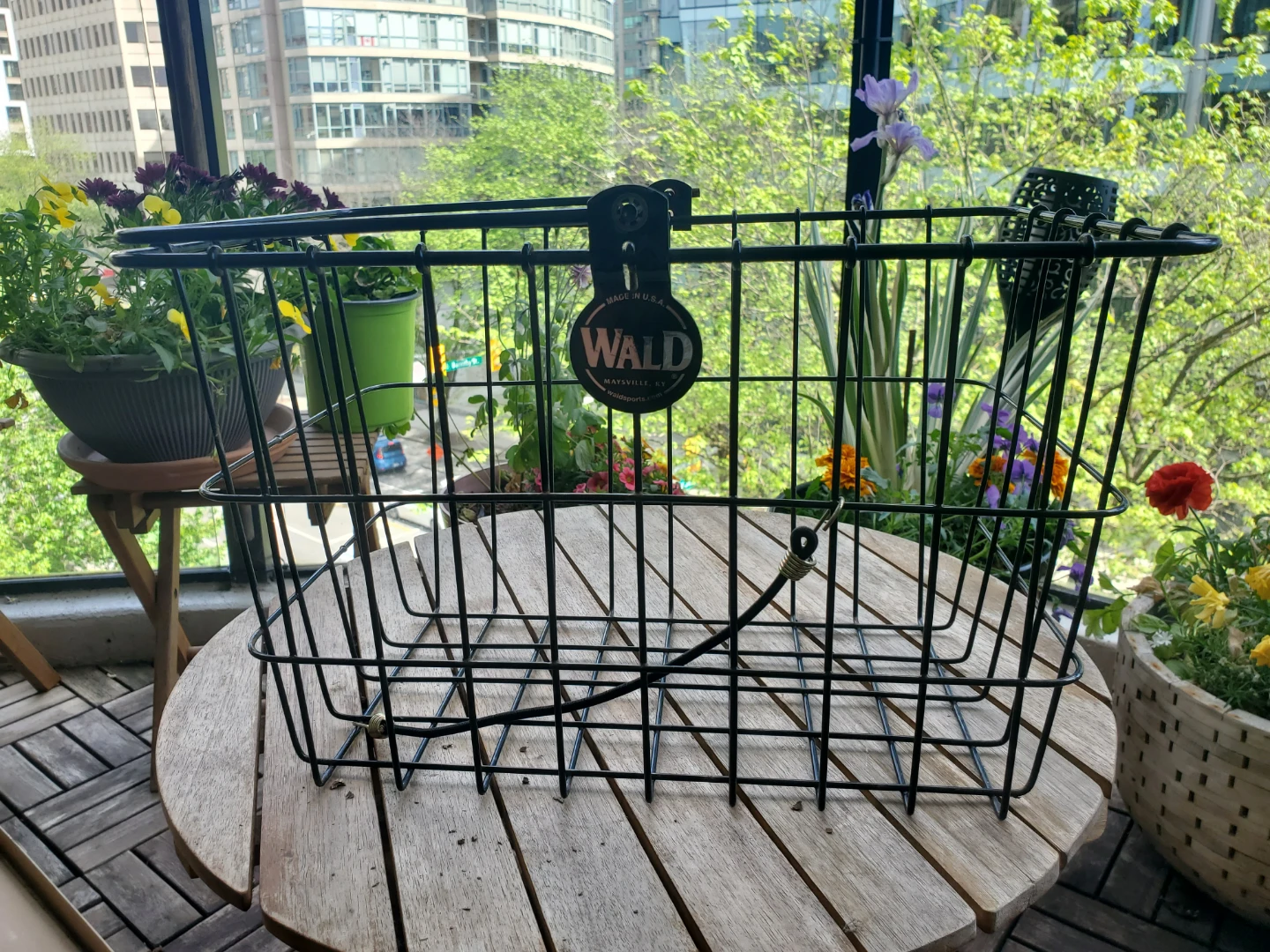 Two Wald Bicycle Basket