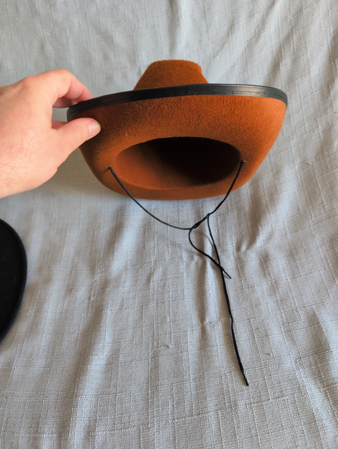 Two Cowboy Hats - Black and Brown - photo 3