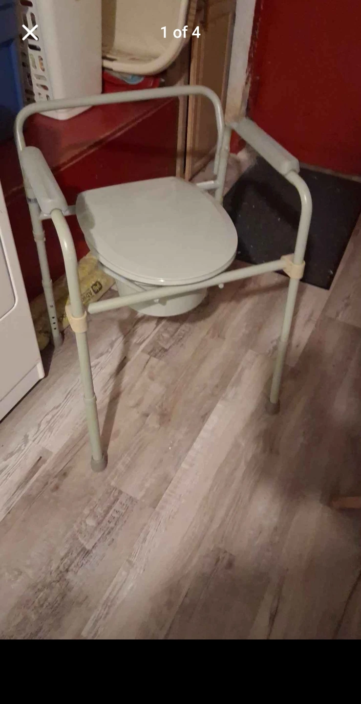 Adjustable Toilet Safety Frame