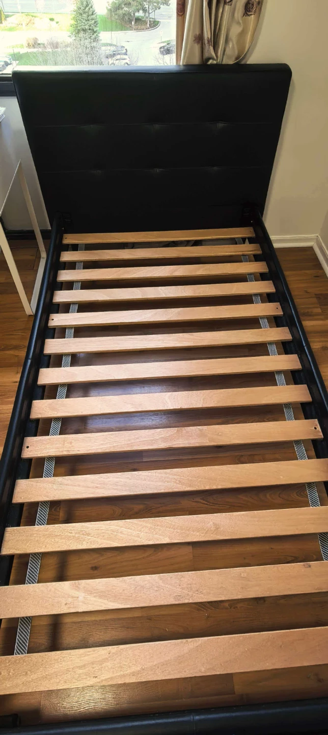 Single Bed Frame with Mattress - photo 2