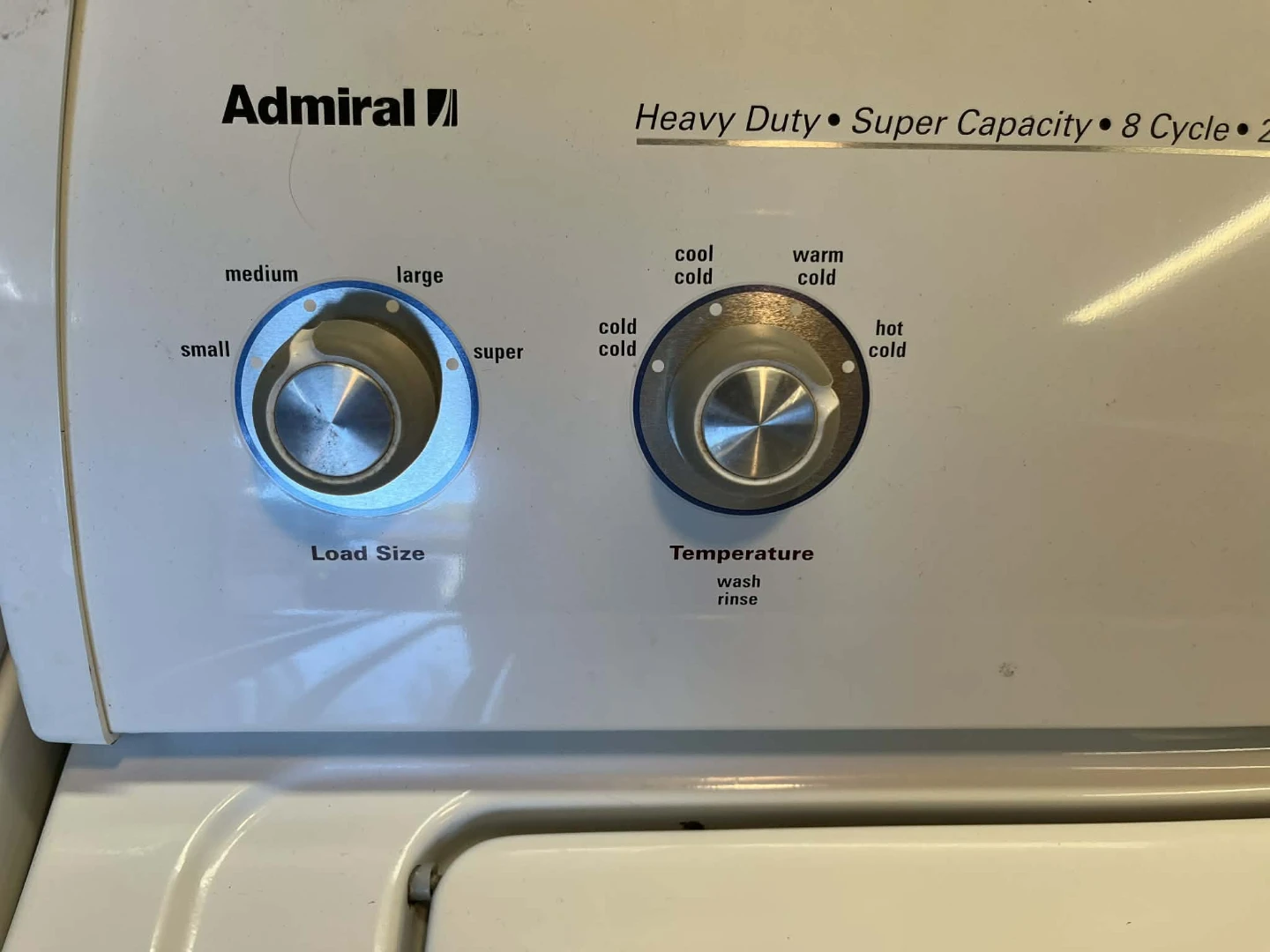 Admiral Washer and Gas Dryer Set - photo 4