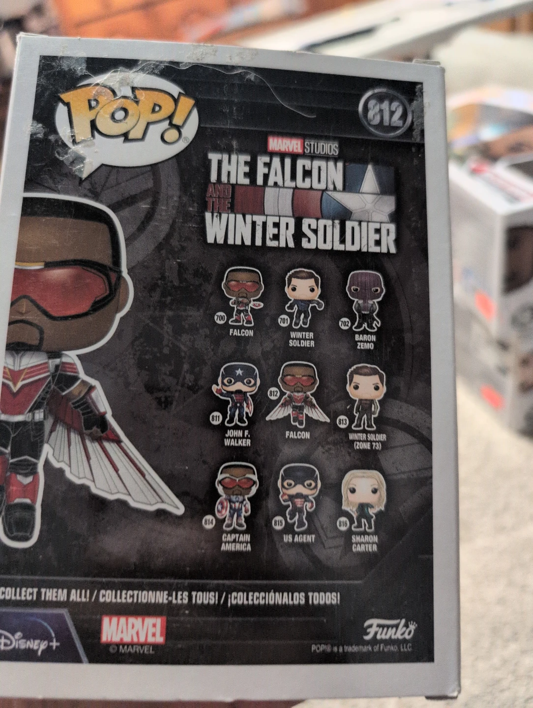 Funko Pop! Marvel Falcon The Falcon and the Winter Soldier #812 - photo 2