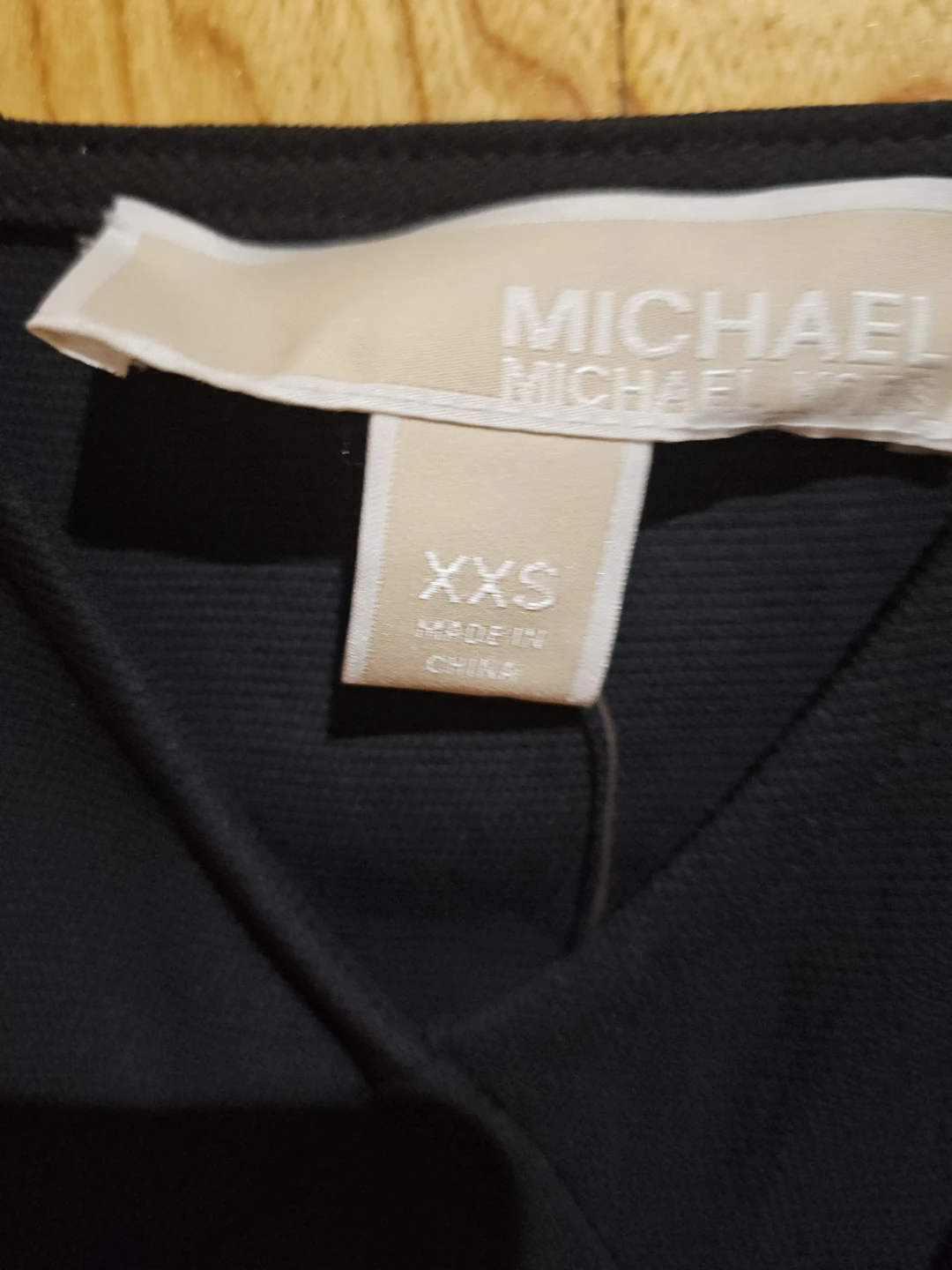 MICHAEL Michael Kors Black Ruffle Hem Dress XXS - photo 5