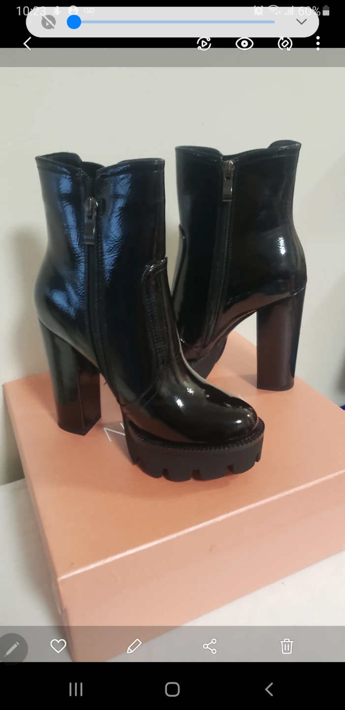 Brand new Women's High Heel Chunky B Boots - photo 2