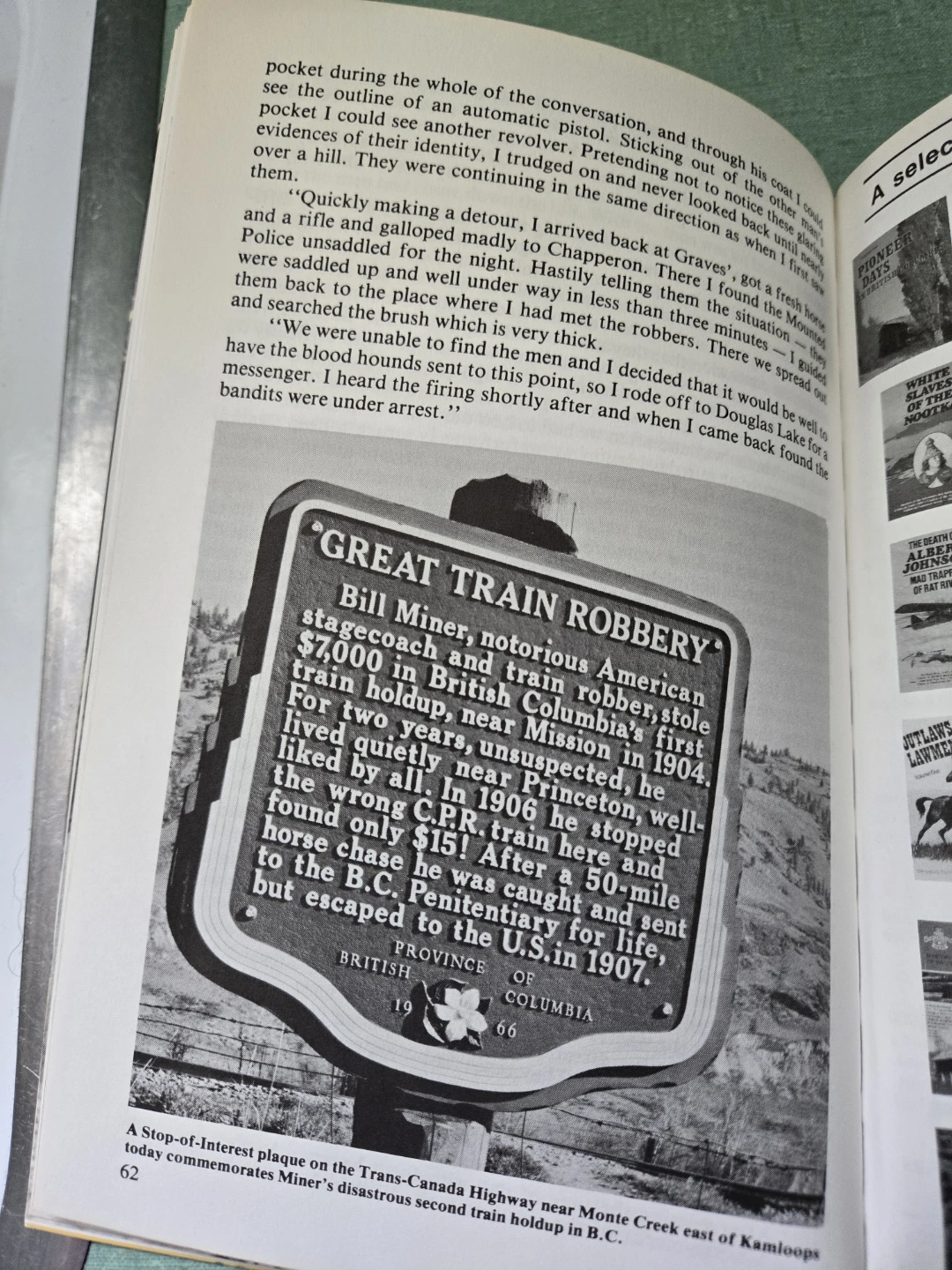 Bill Miner...Stagecoach & Train - photo 5