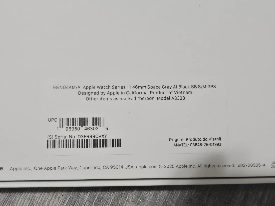 Apple Watch Series 11 46mm Space Gray GPS - photo 4