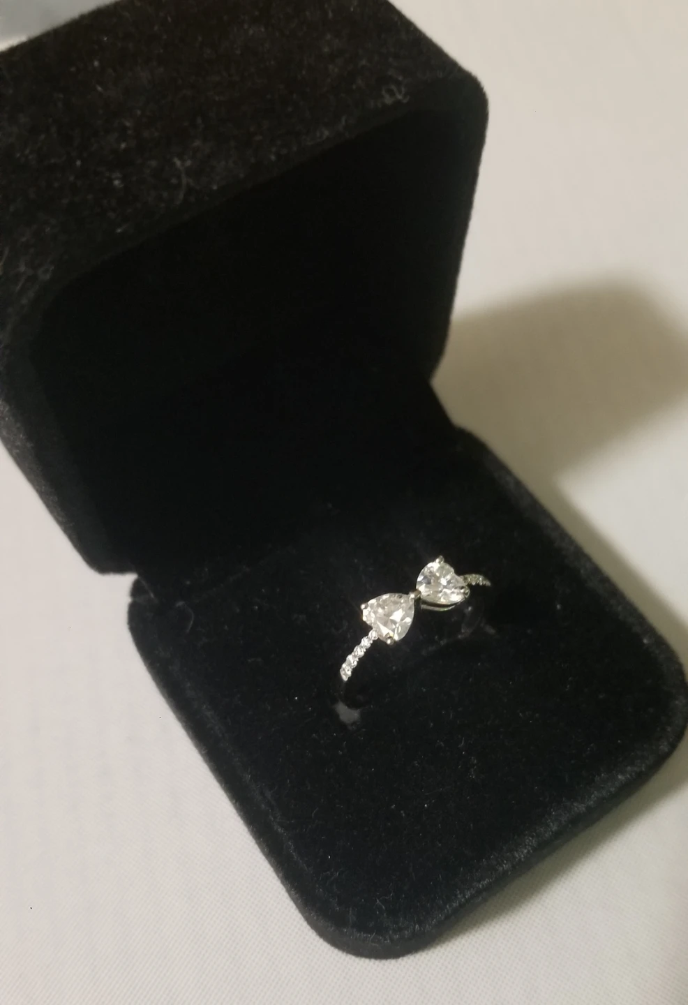 Like new Beautiful 925 Sterling Silver W Ring - photo 2