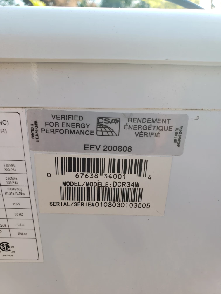 Danby DCR34W Refrigerator - photo 5