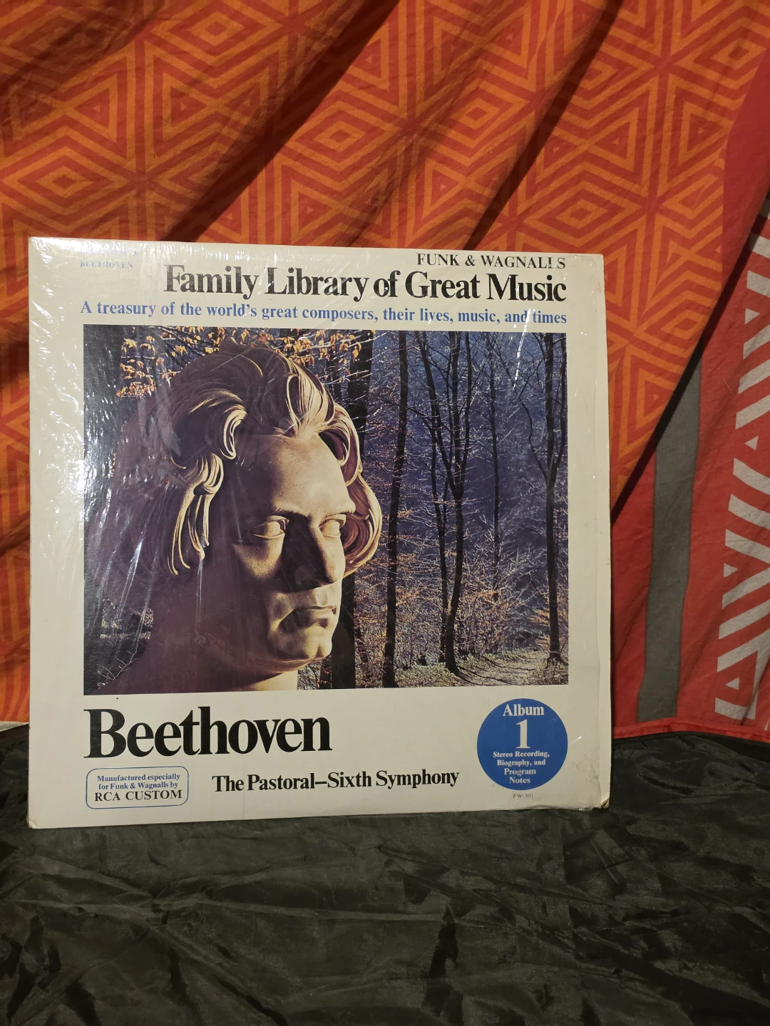 Family Library of Great Music Beethoven Vinyl Record Album