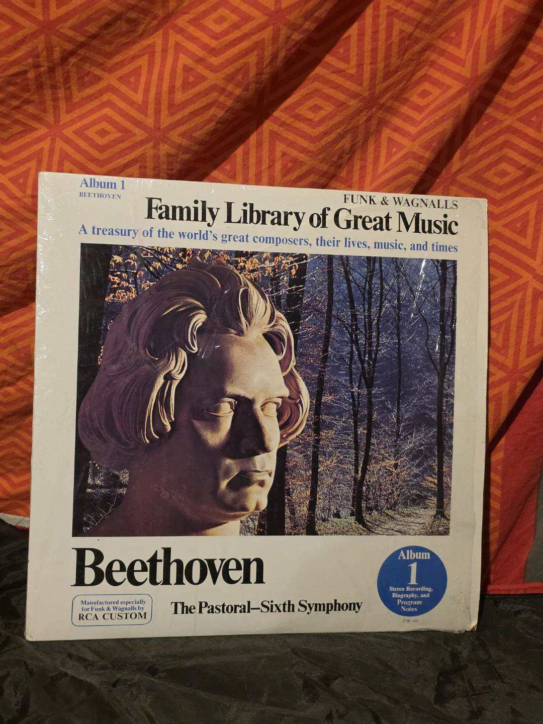 Family Library of Great Music Beethoven Vinyl Record Album - photo 2