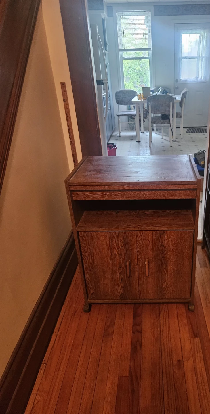 Wooden Side Table Cabinet