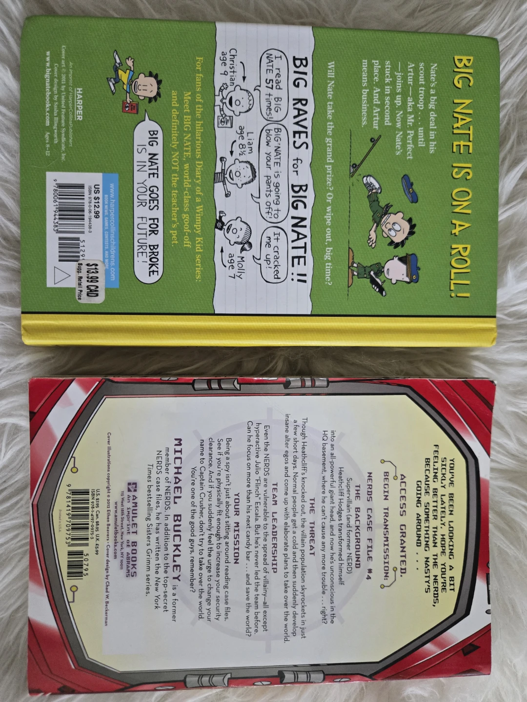Big Nate On A Roll & The Nerd Series: The Villain Virus Books - photo 2
