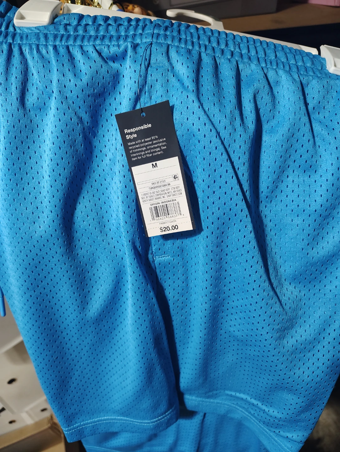 6 pieces of Athletic Shorts Brand New With Tags.