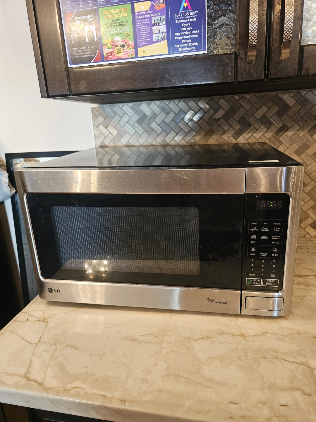 LG Stainless Steel Microwave - photo 2