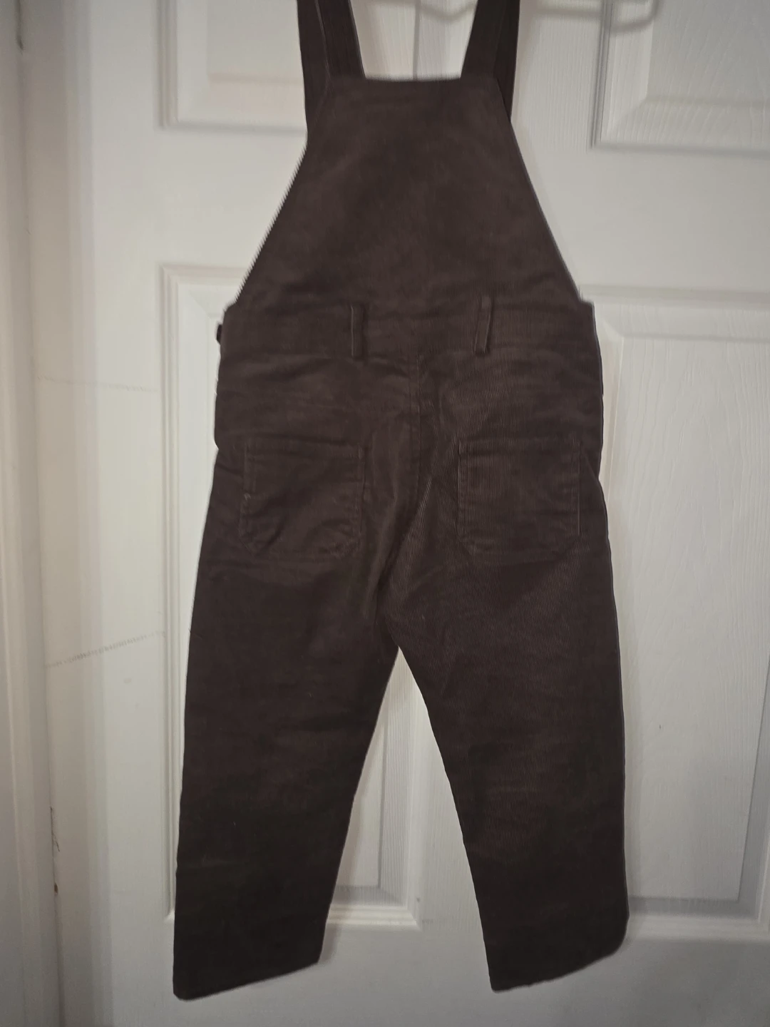 Brown Corduroy Spider-Man Overalls - photo 4