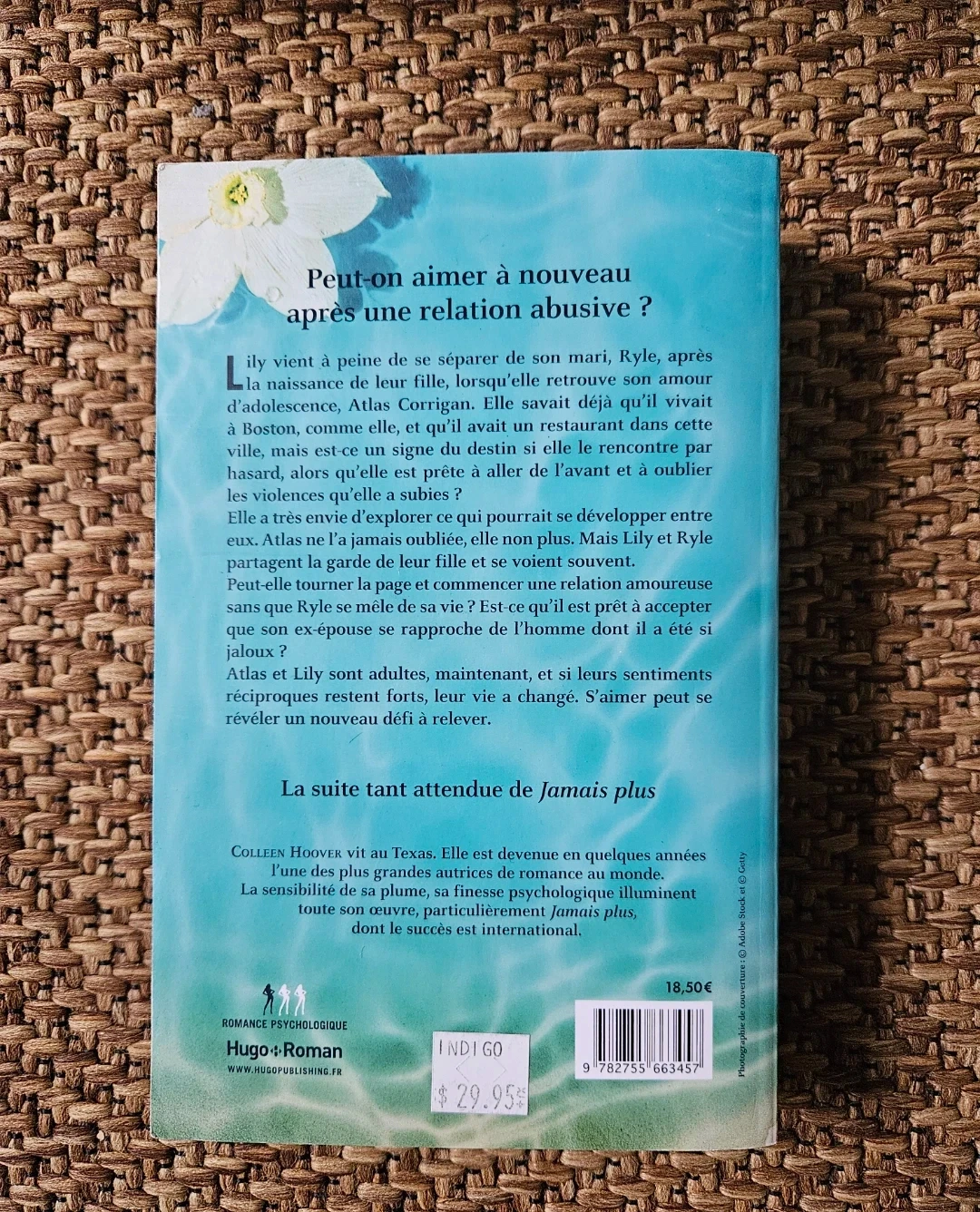 À Tout Jamais Colleen Hoover Paperback Romance Novel - photo 2