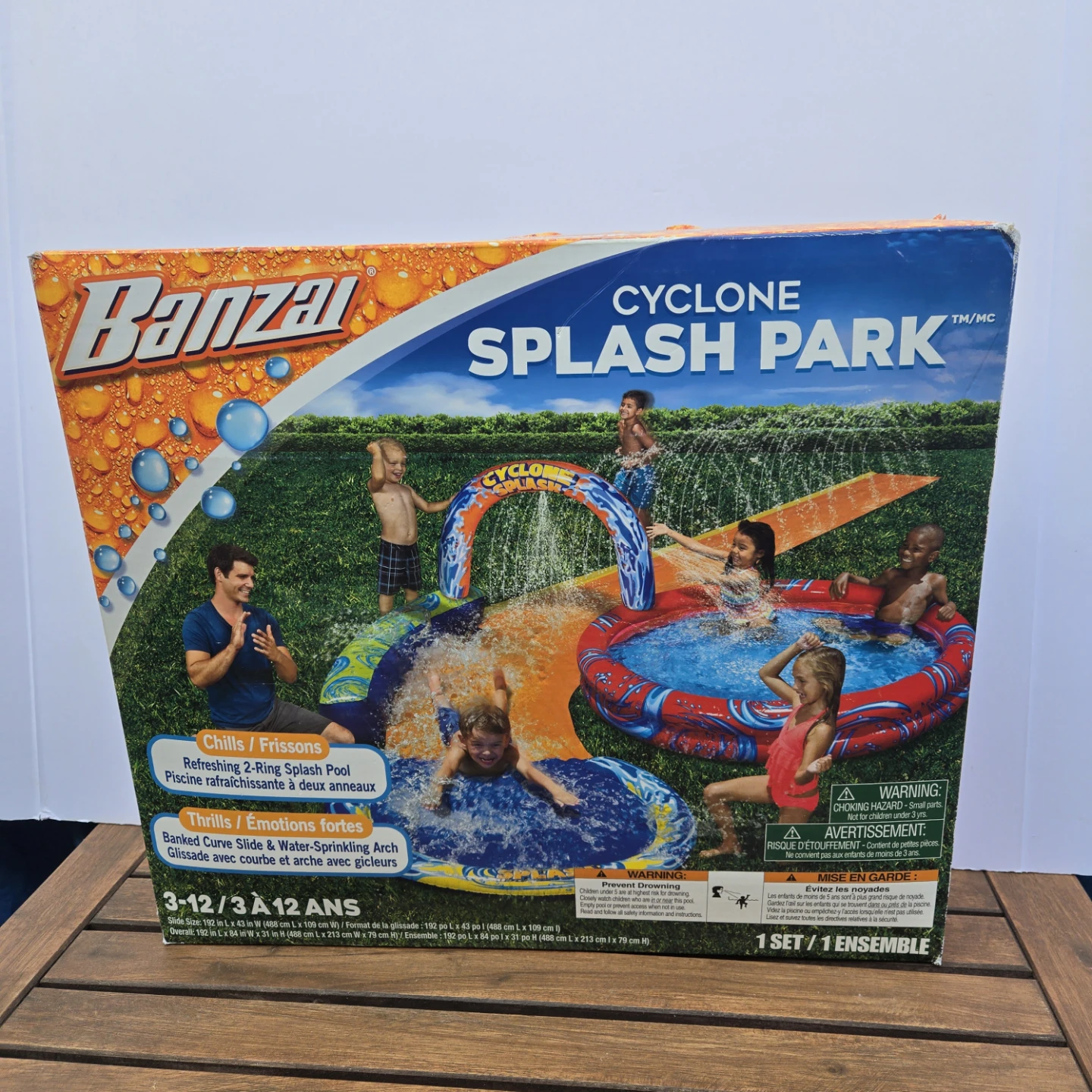 Brand new splash park banzai