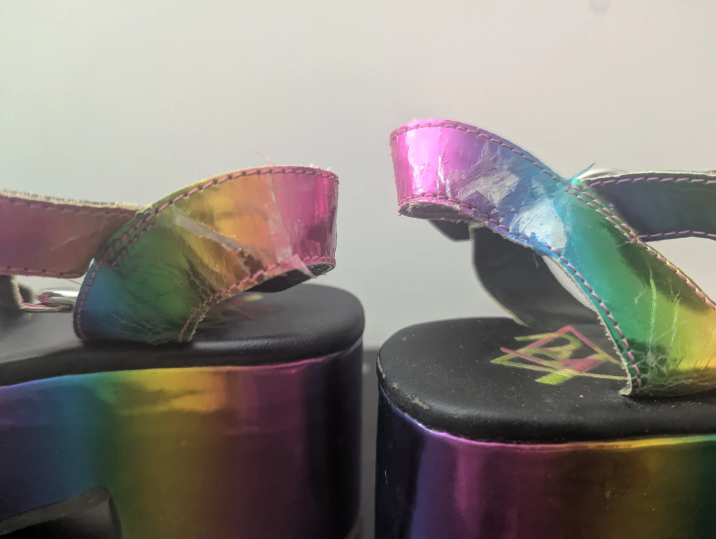 Rainbow Platform Chariot Sandals YRU - photo 3