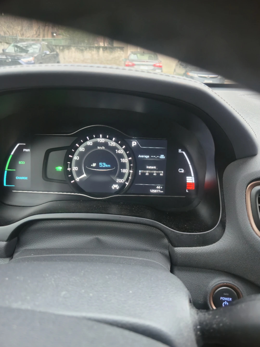 Hyundai Ioniq Electric Vehicle with Charger