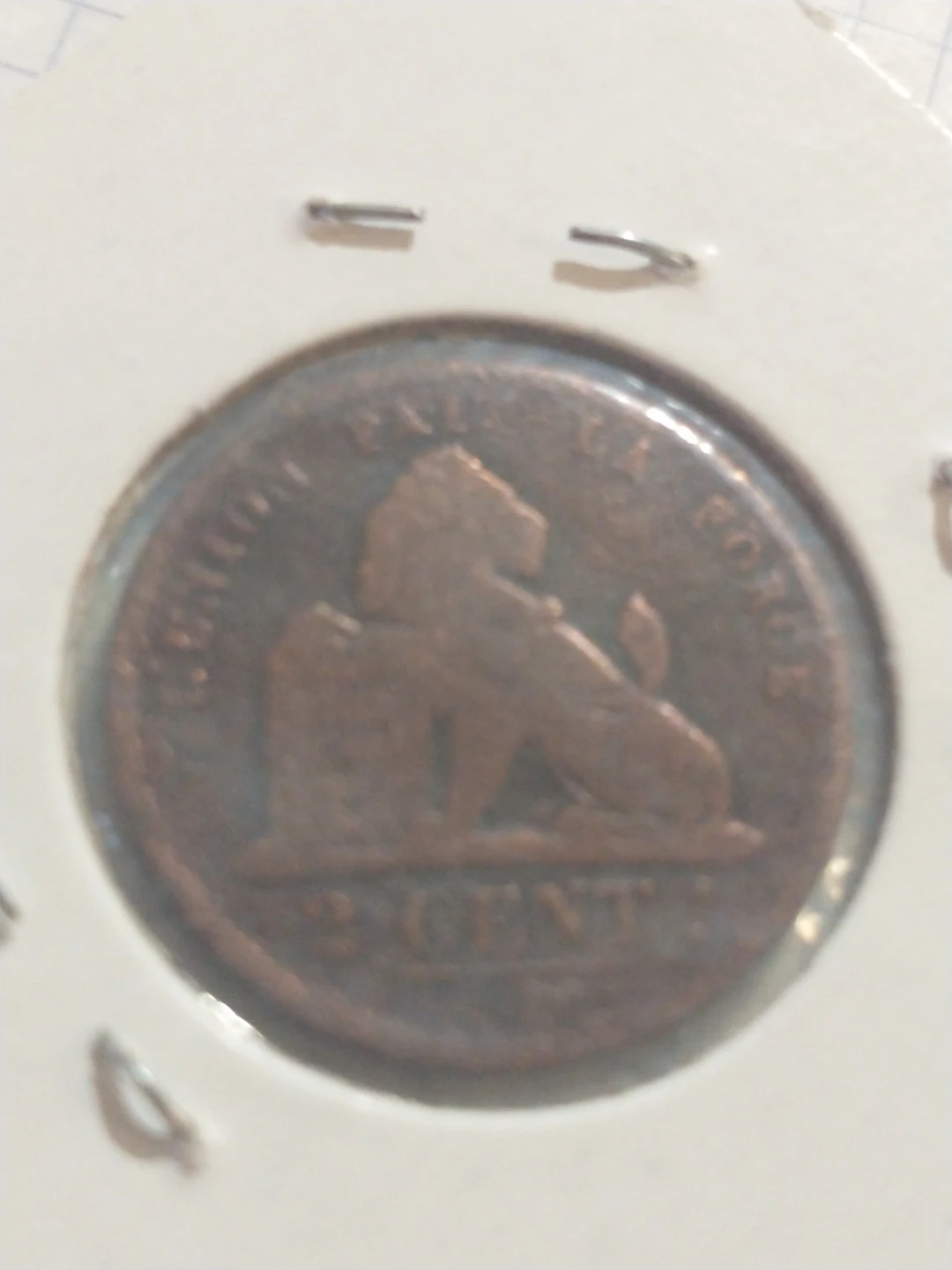 1836 Belgium 2 cents - photo 4