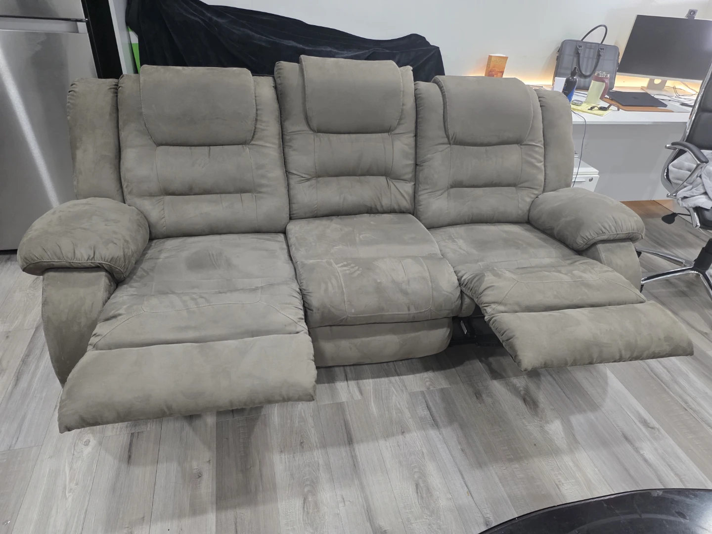 3-Seater Recliner Sofa - photo 2