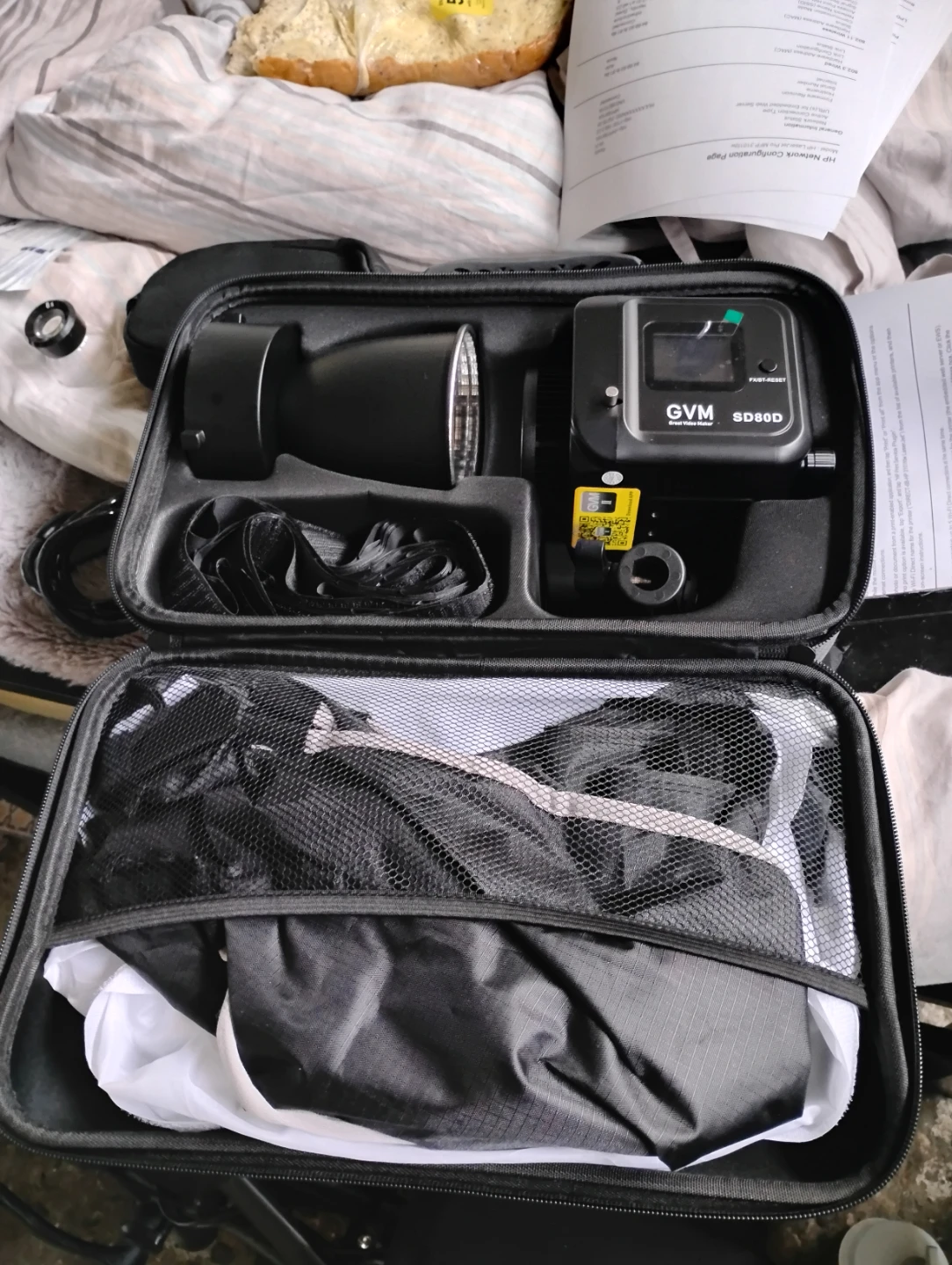 GVM SD80D LED Light Kit with Case - photo 2