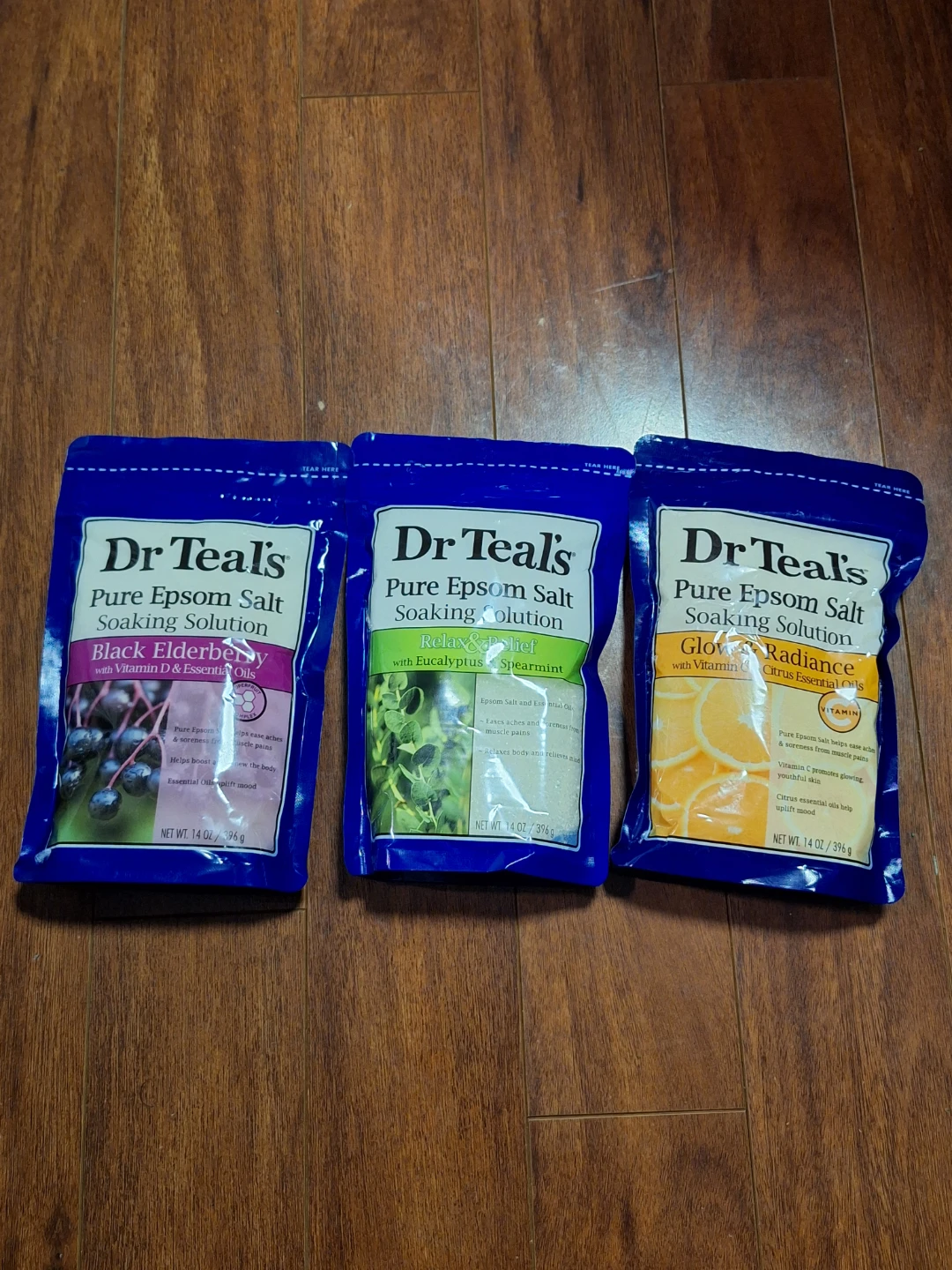 Dr Teal's Pure Epsom Salt Soaking Solution - 3 Flavours