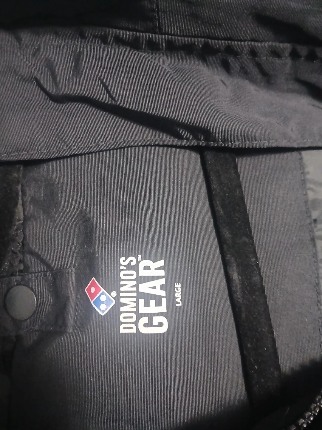 Domino's Gear Black Jacket Size Large - photo 4