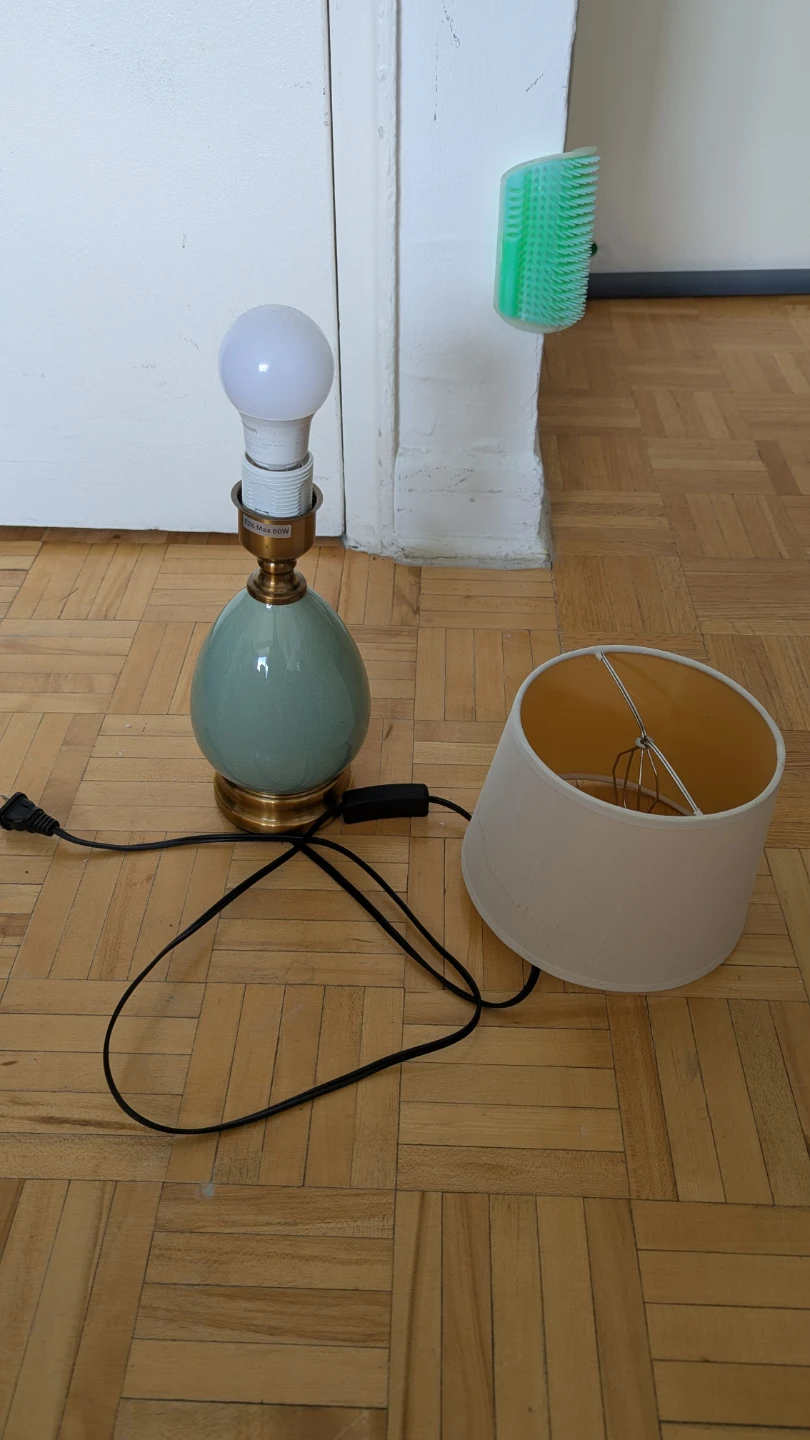 Desk Table Lamp with Lampshade, Lamp Shade - photo 2