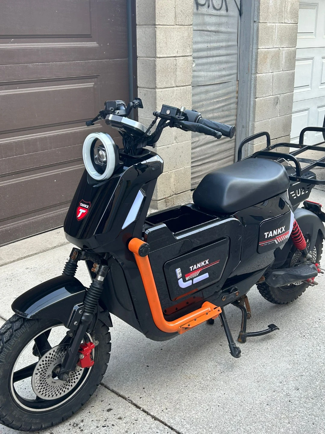 TANKX Electric Scooter - Black