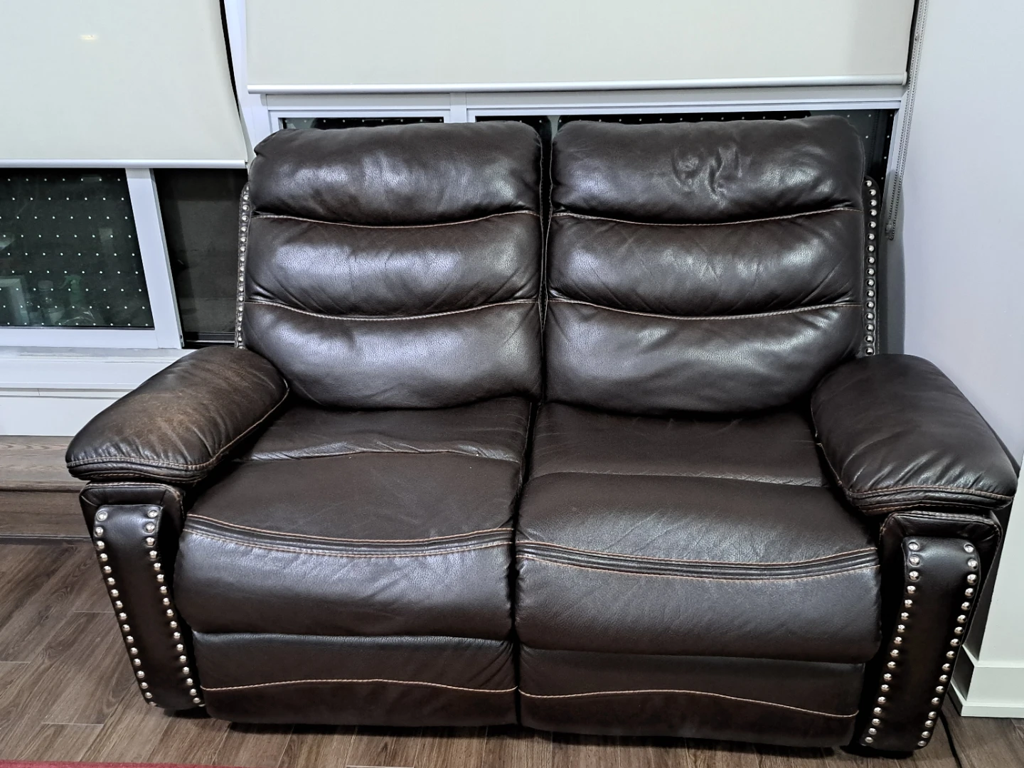 Dark Brown Sofa Set - photo 3