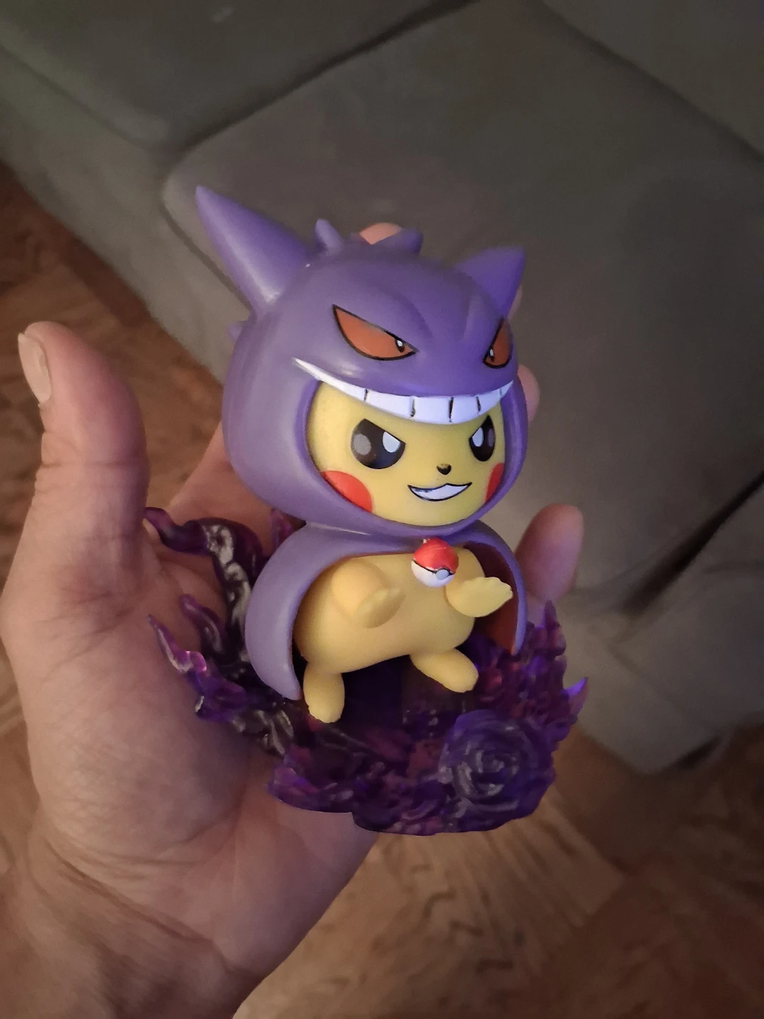 Pokemon Pikachu Cosplay Gengar Action Figure - photo 5