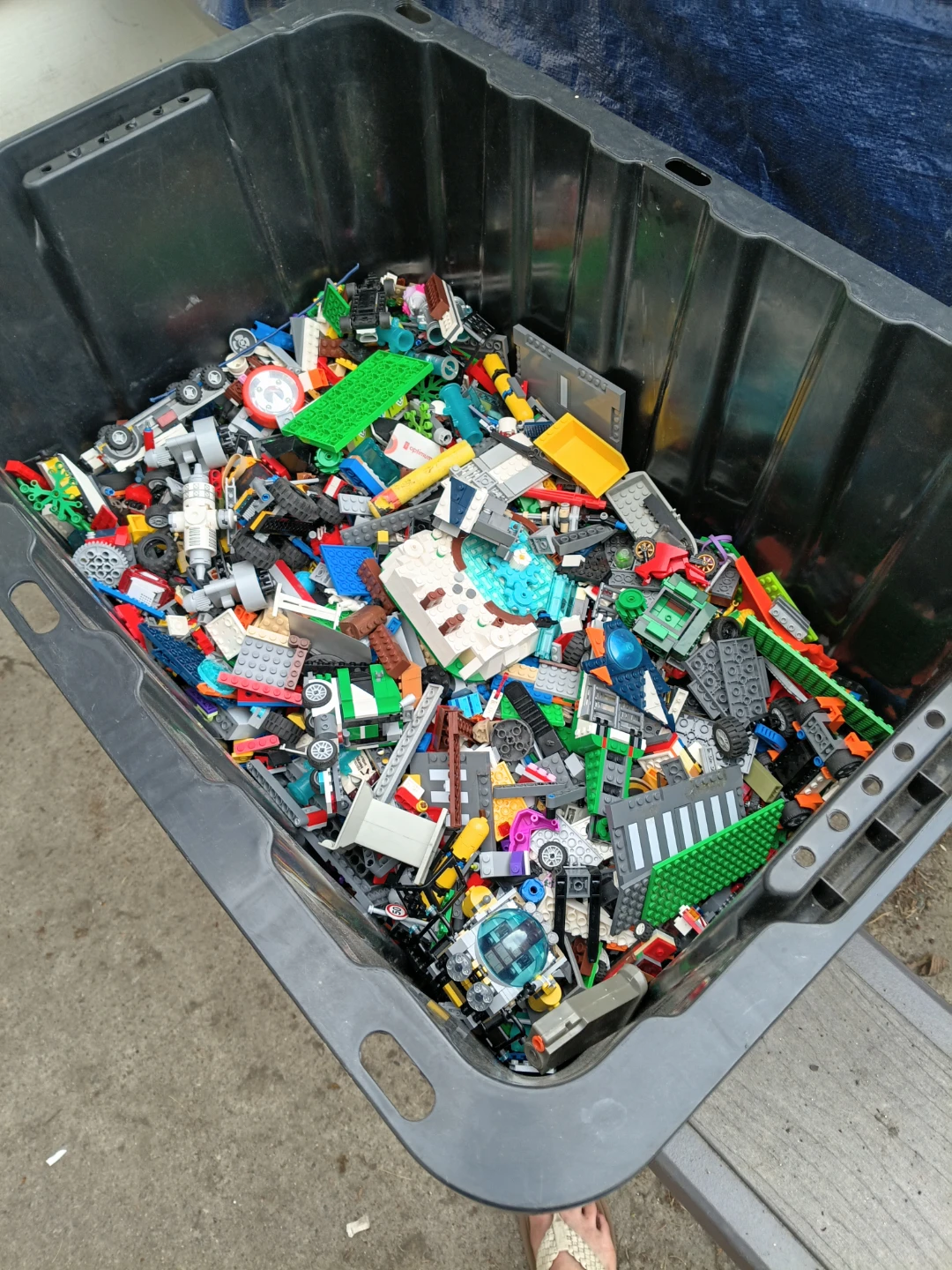 Assorted LEGO Building Blocks and Baseplates - photo 3