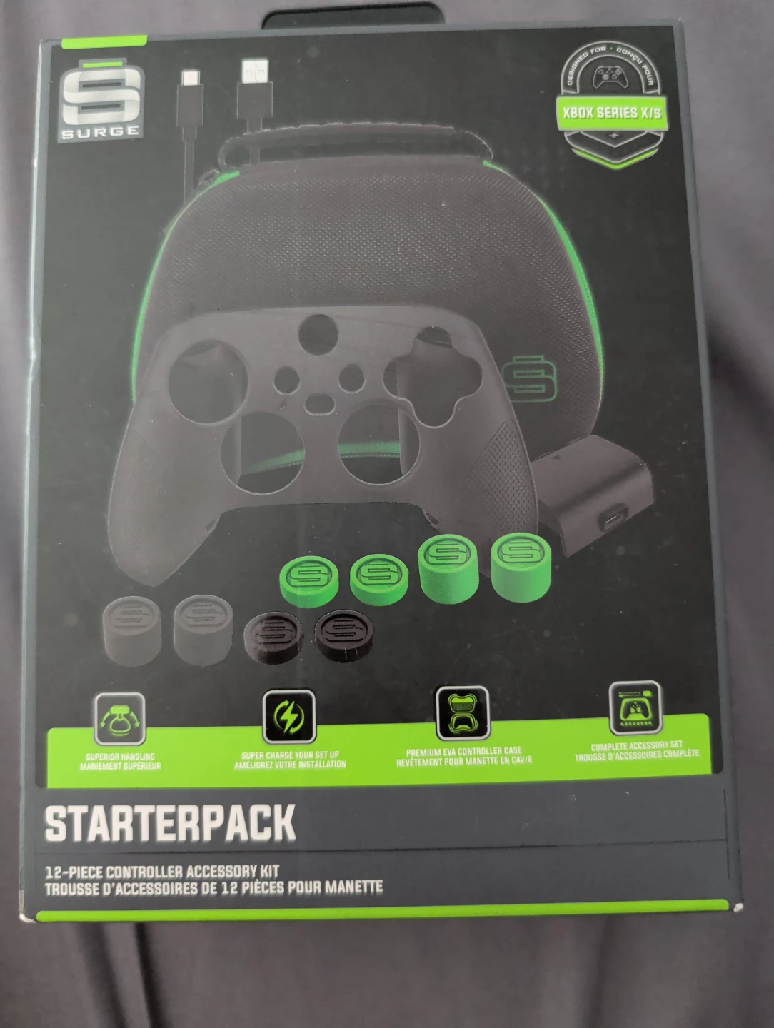 Surge 12-Piece Controller Accessory Kit for Xbox Series X/S