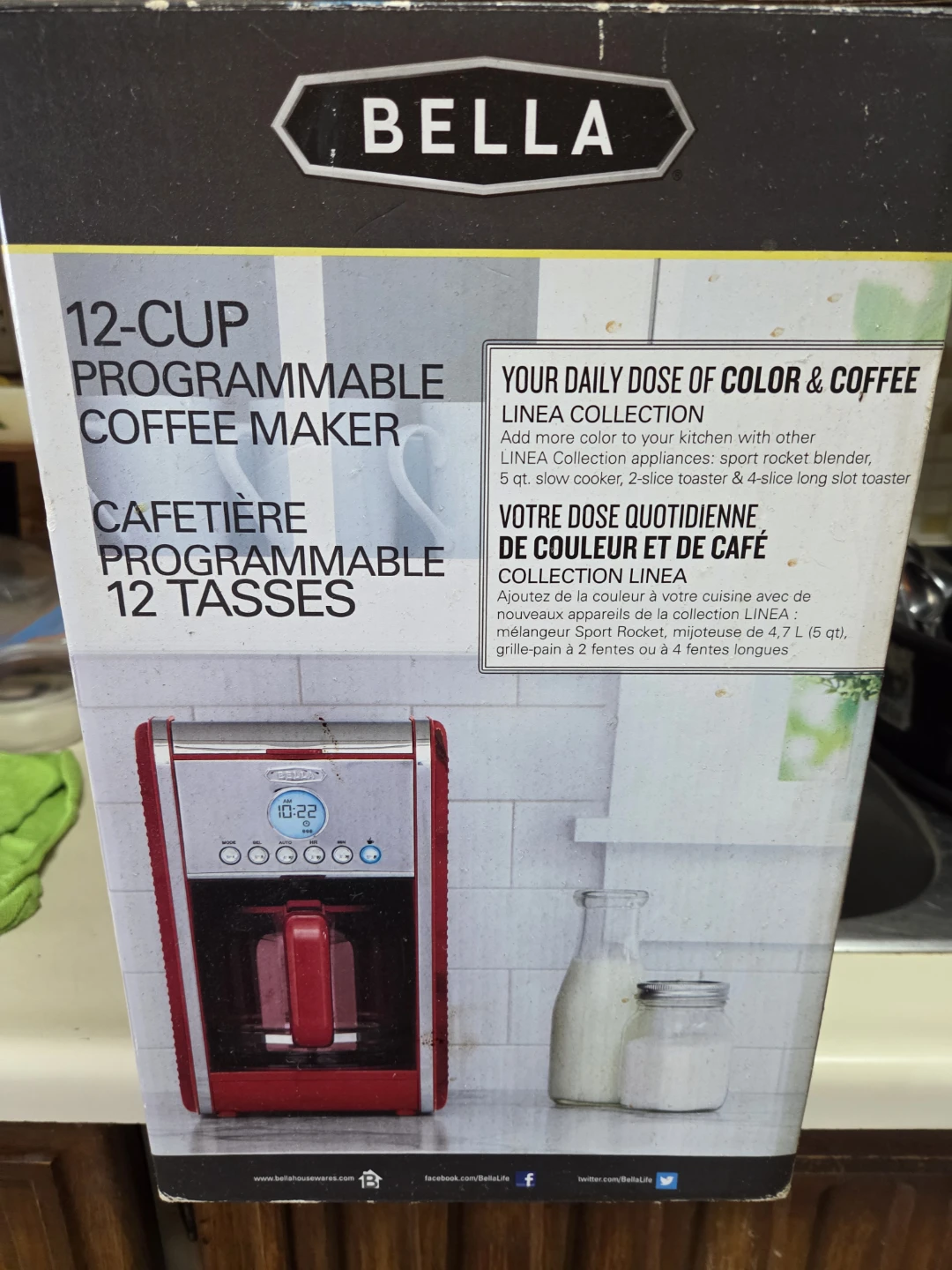 Bella Linea Collection 12-Cup Programmable Coffee Maker - photo 2