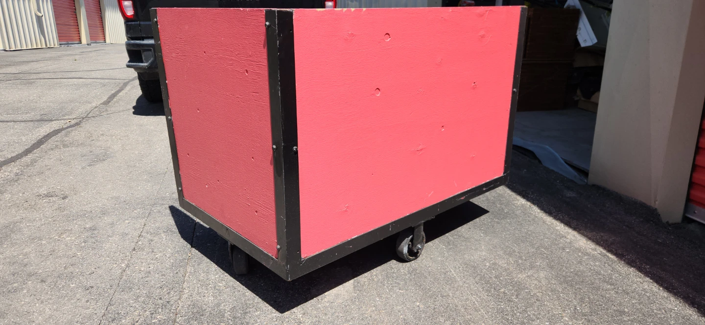 Red Rolling Cart - photo 3