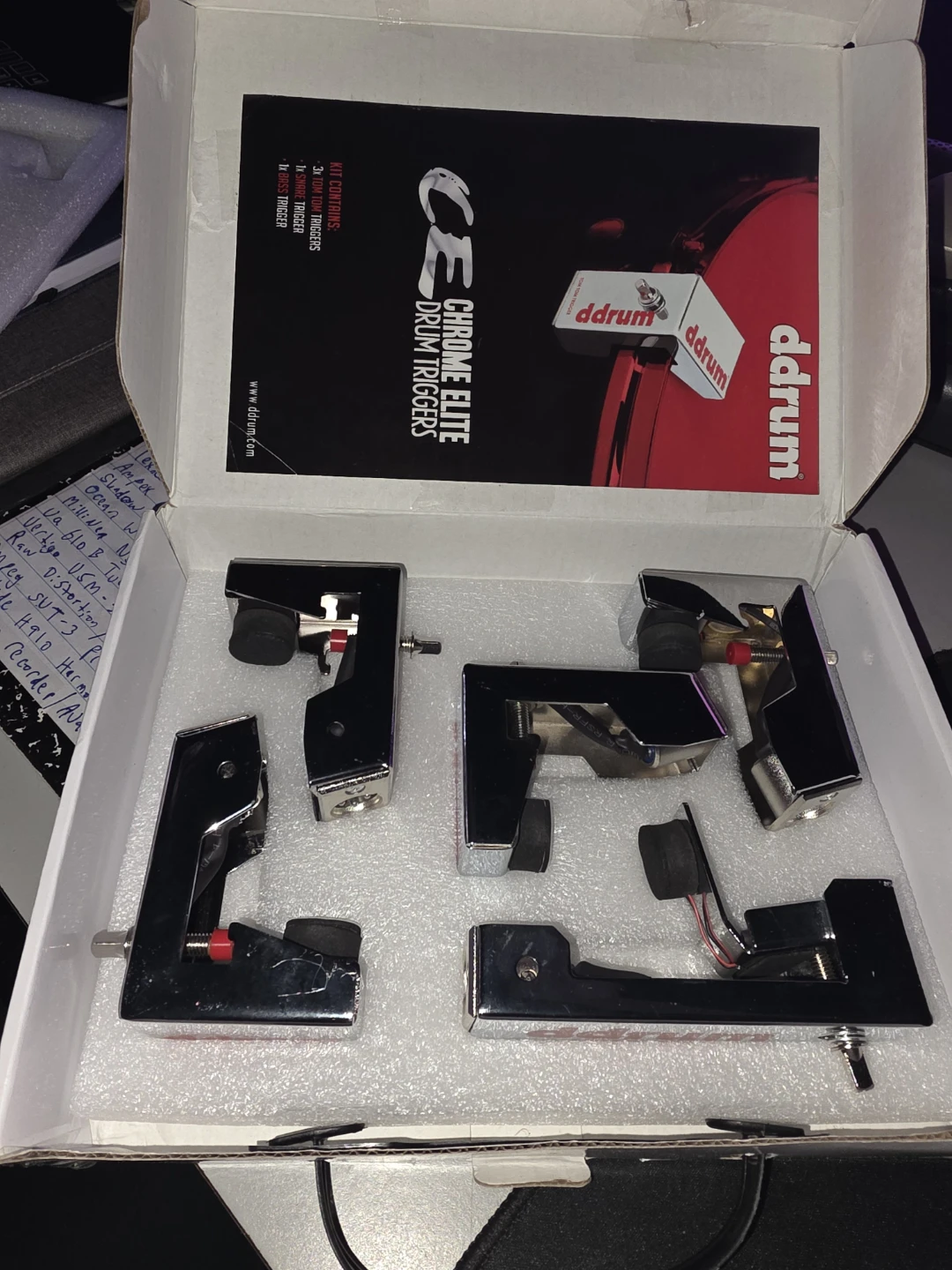 ddrum Chrome Elite Drum Triggers Set - photo 2