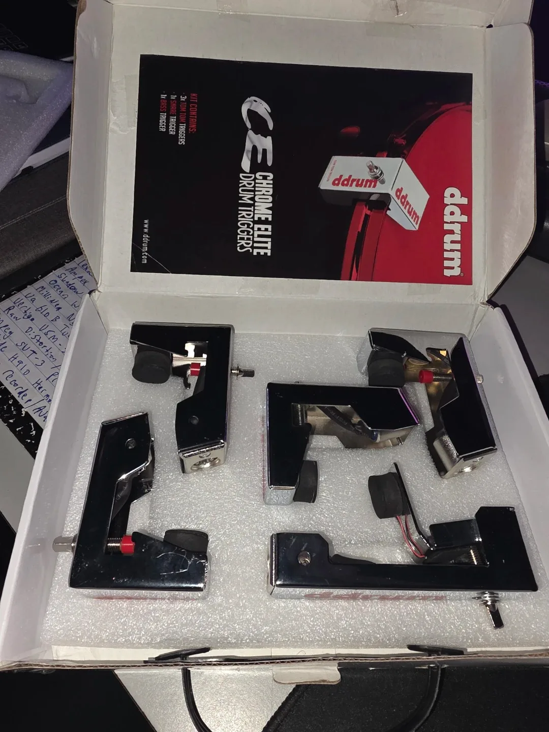 ddrum Chrome Elite Drum Triggers Set - photo 2