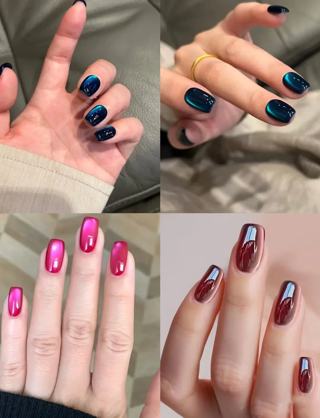 HANDMADE Cat Eye Nail- Two types