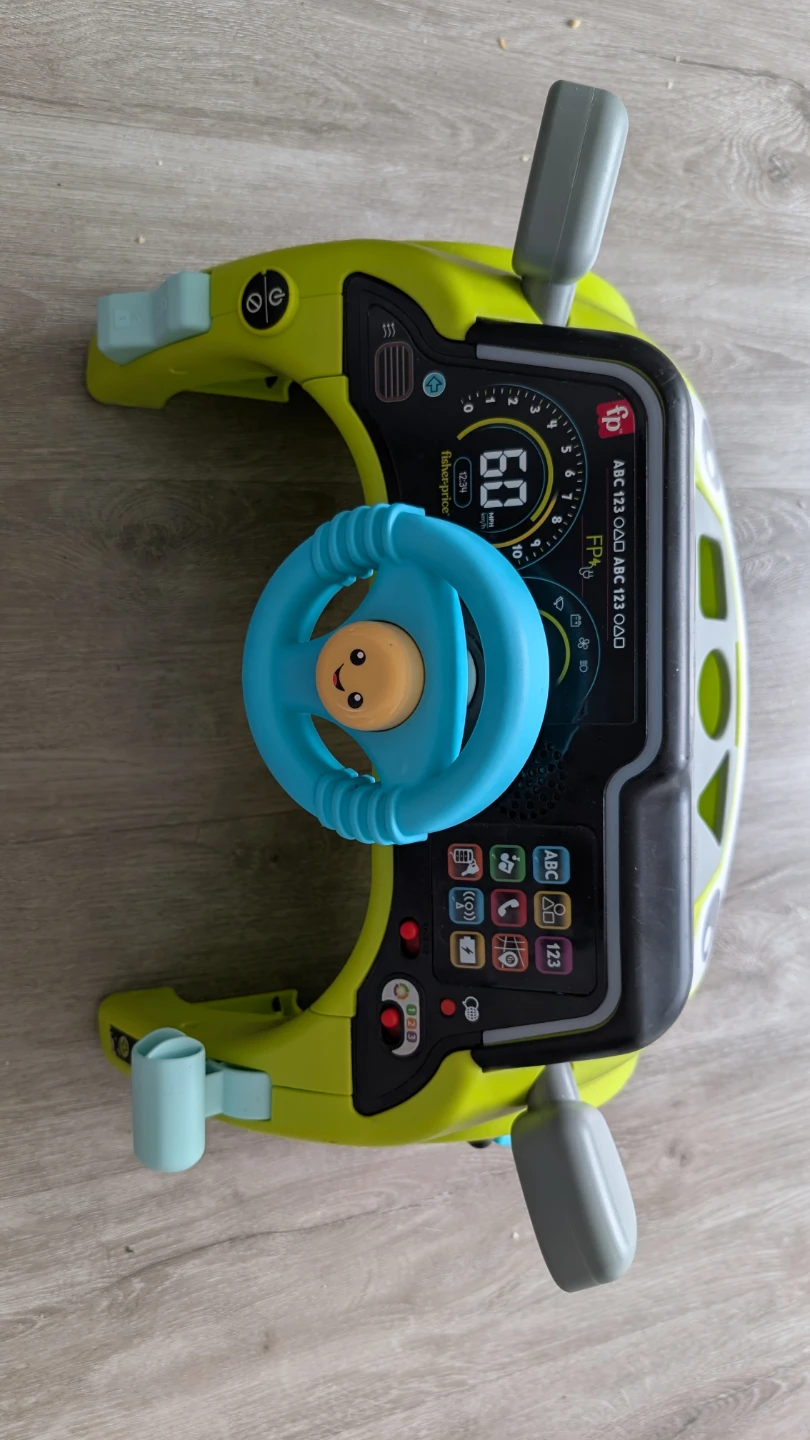 Fisher-Price Laugh & Learn Smart Car Steering Wheel Toy - photo 2