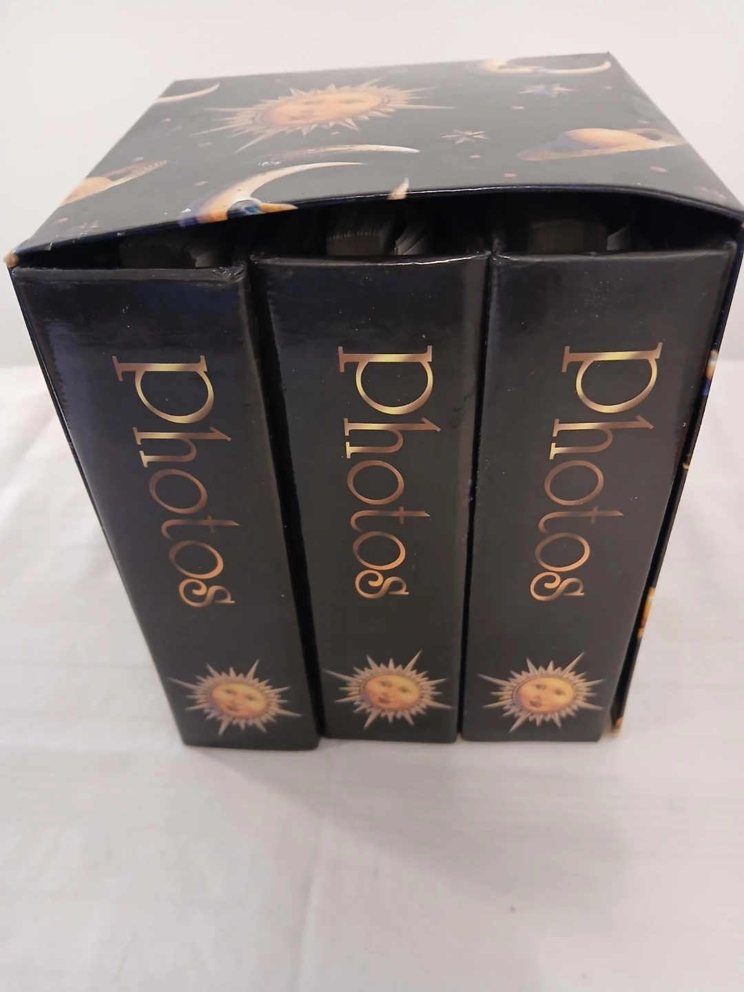 Set of 3 Photo Albums with Celestial Design. Pick up only.